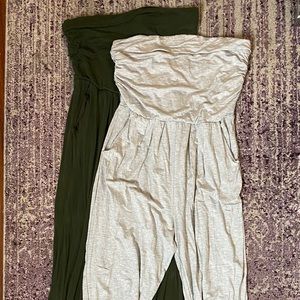 2 for 1 strapless one piece